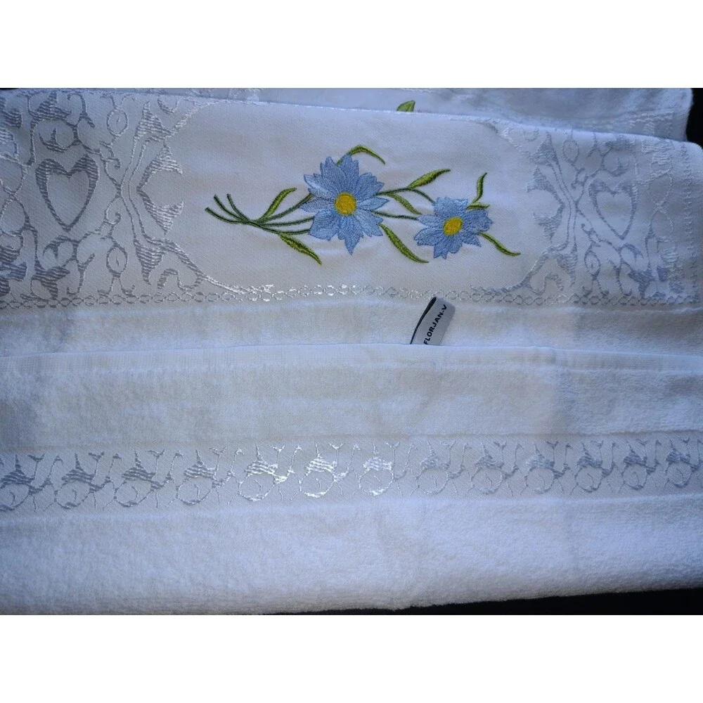 FlorJan-V Embroidery Towels New